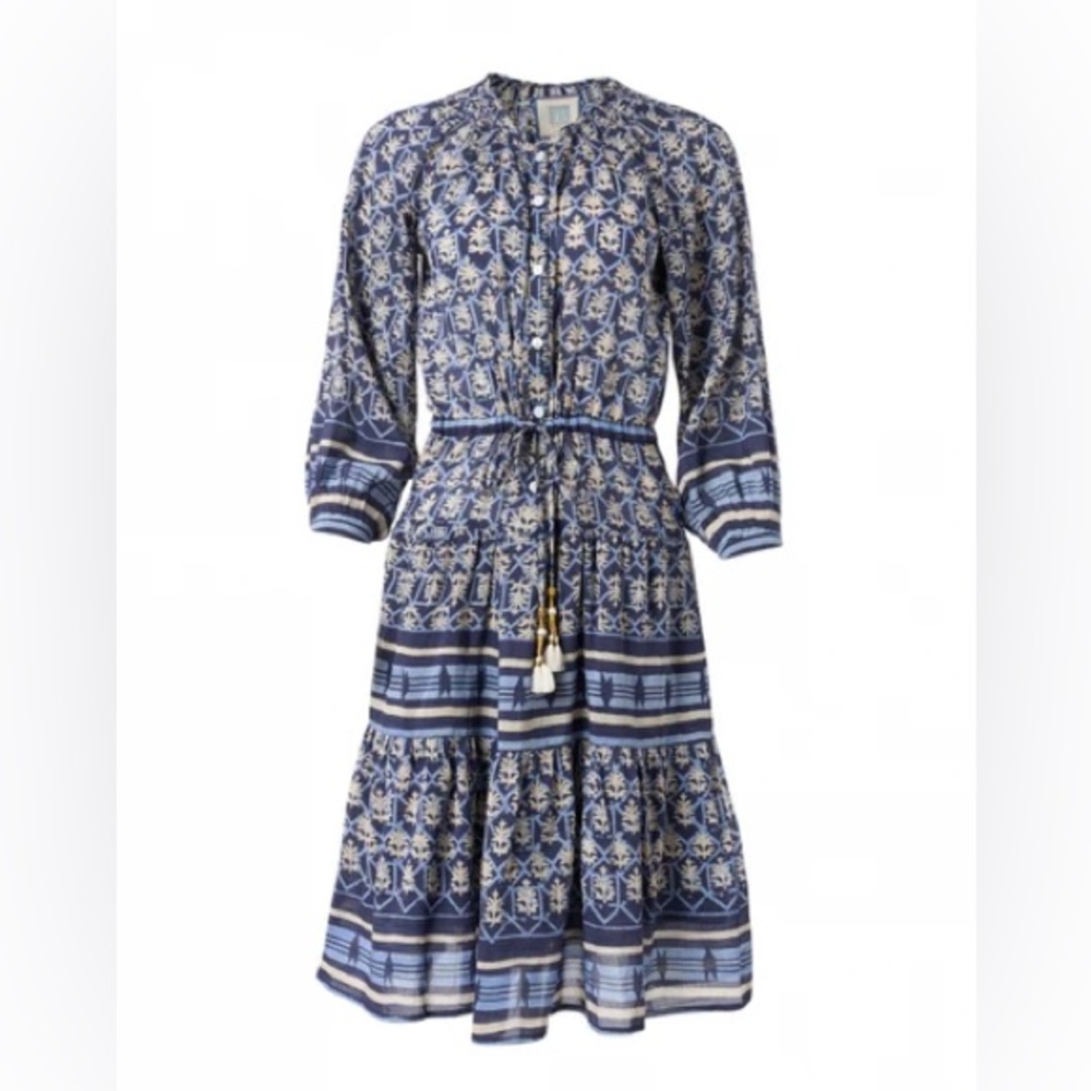 Boho Bell Embroidered Dress